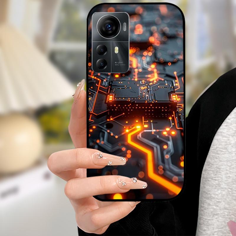 Phone Case For ZTE Blade V41 Smart Cases A7050 Soft Silicone Cover For ZTE Blade V41 Smart Fashion Case V41Smart 2023 Coques