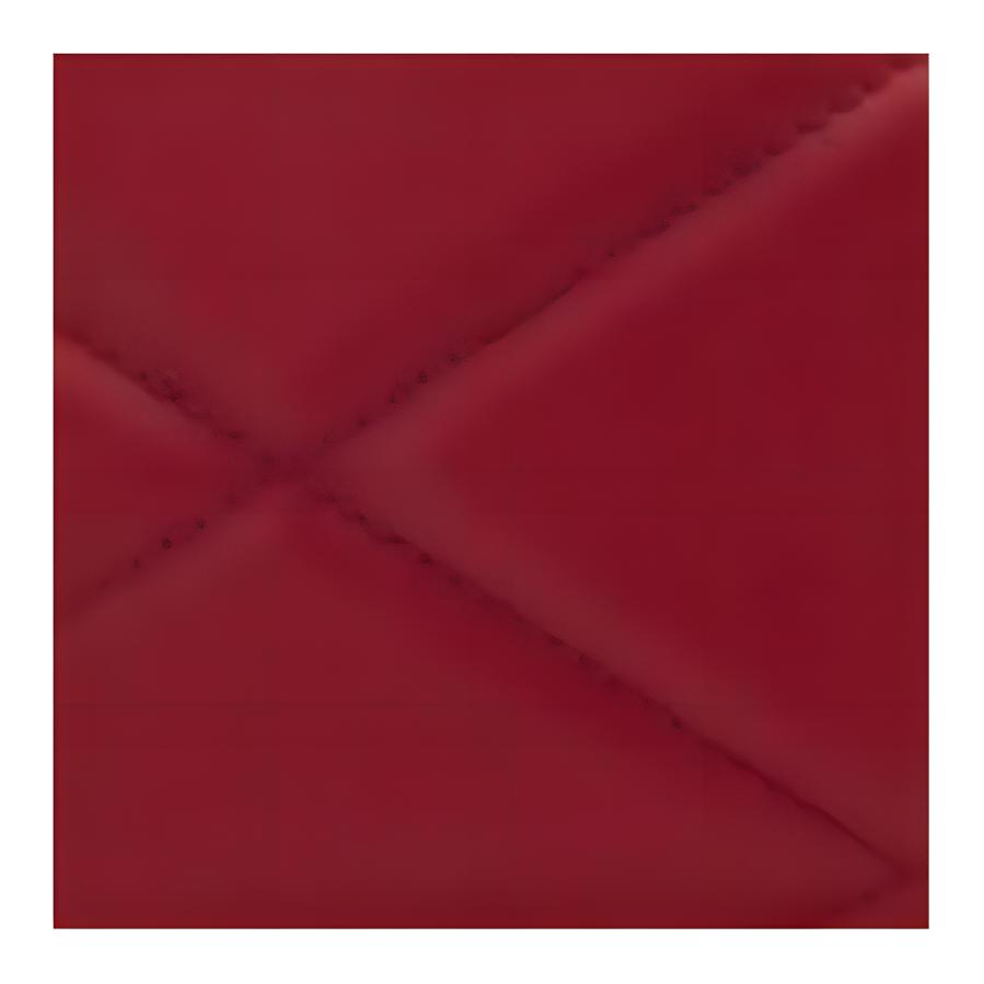 Bally Красный кожаный клатч-браслет с ромбовидной стеганой отделкой и логотипом, однотонный, из кожи ягненка, средний, для женщин 6302663