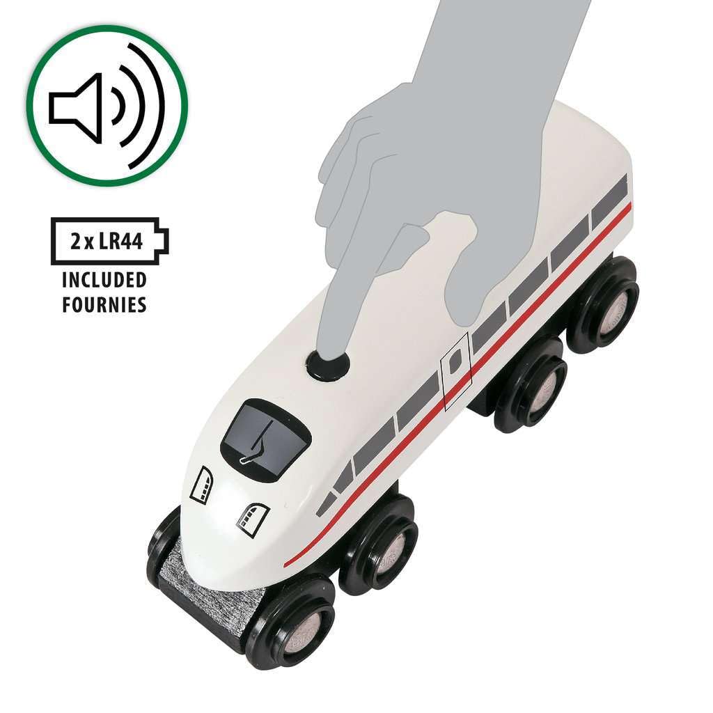 BRIO высокоскоростной поезд со звуком 33748