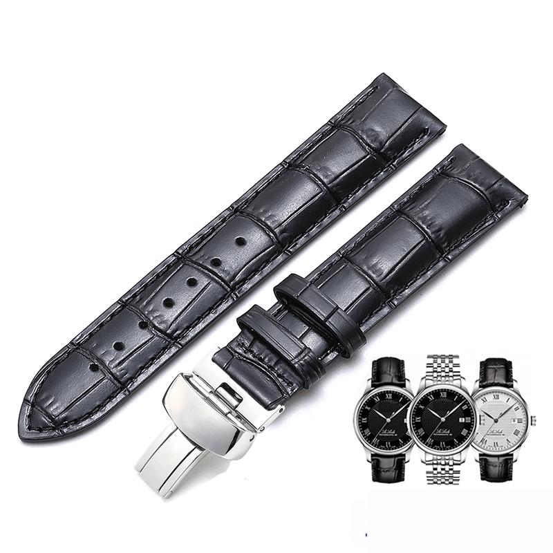 Оригинальный кожаный ремешок для часов Tissot Le Locle T41 T006 PRC200 Ремешок для часов 18 19 20 22 мм Браслет на запястье 1853 Ремешок Бесплатная доставка