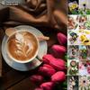 5D Diamond Painting Tulips and Coffee Mosaic DIY Diamond Embroidery Rhinestone Home Decoration