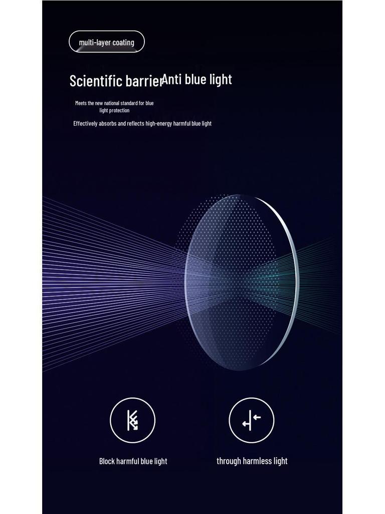 Premium Photochromic Progressive Multifocal Reading Glasses with Anti-Blue Light, UV Protection, and Pure Titanium Frames