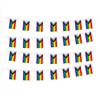 Rainbow Flag LGBT Pride String Flag Hanging Gay Lesbian Banners Bunting Flags Small Rainbow Flag Par
