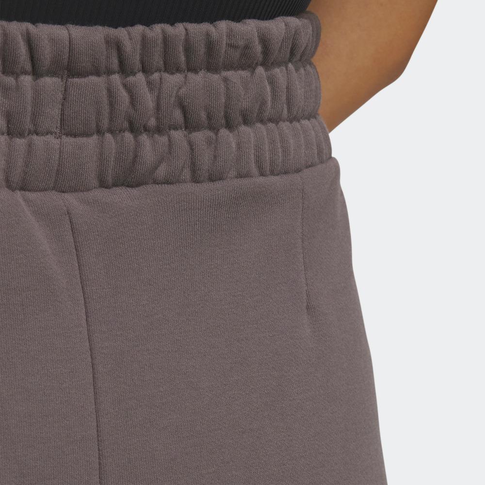 Adidas Solid Logo Sport Casual Maxi Skirt Women Bottoms Charcoal-Grey IM8855