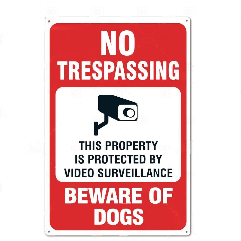 Остерегайтесь знака для собак, предупреждающий металлический знак, знак для охранной собаки, настенный декор, знак для двора, металлические знаки для собак запрещены