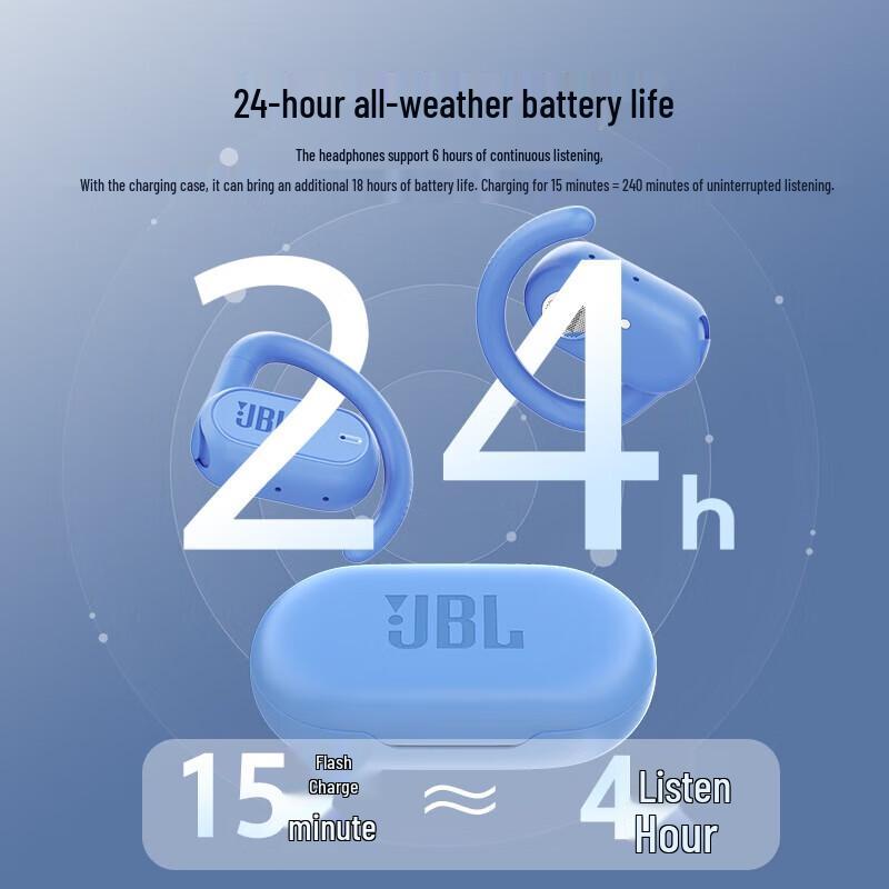 JBL Soundgear Sense Open-Ear Wireless Bluetooth Headphones