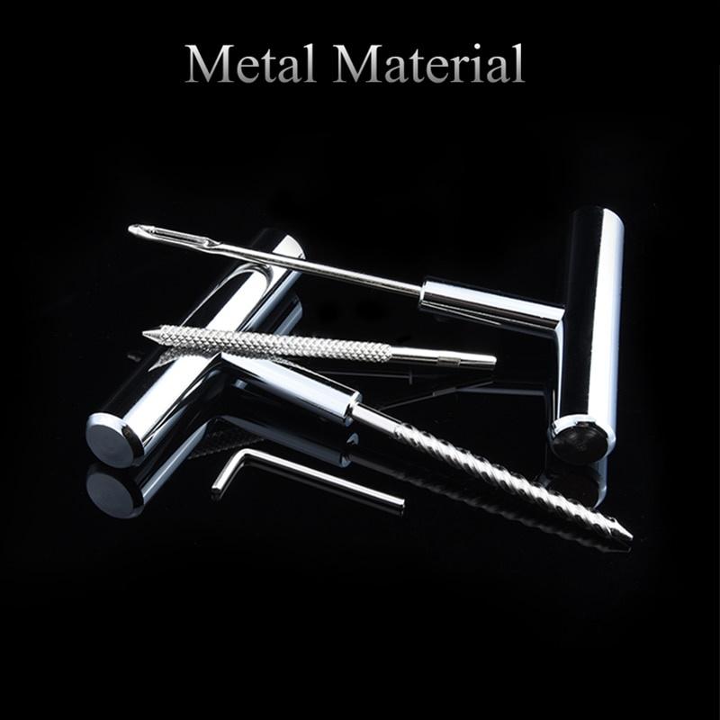 11 шт., автомобильный фургон, мотоцикл, велосипед, аварийный сверхмощный комплект для прокола бескамерных шин, профессиональный ремонтный комплект, комплект для ремонта шин