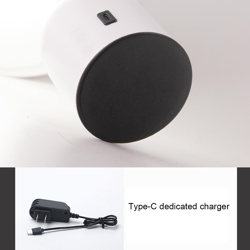 LED Mushroom Light USB Rechargeable 1800mAh Cordless Mushroom Table Lamp Creative Nordic Style Table Lamp for Bedroom/Restaurant