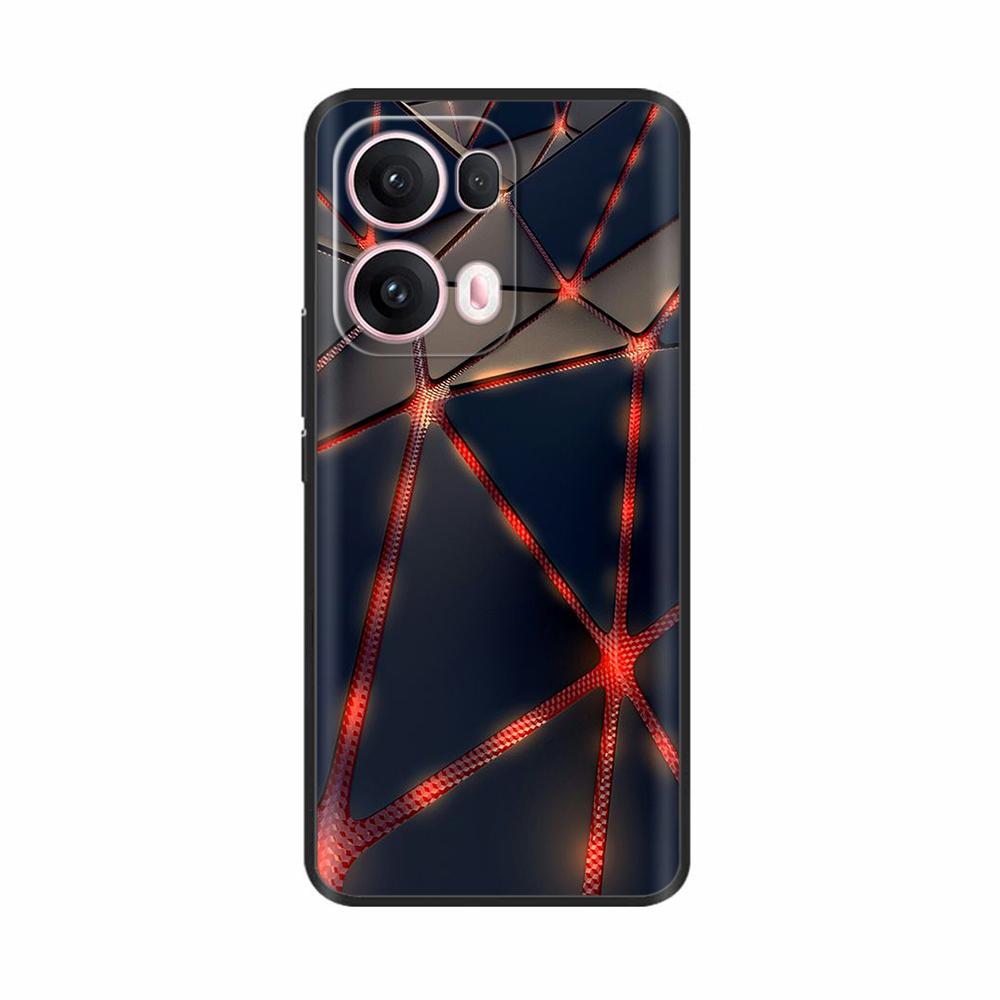 Чехол Reno13/Reno13 Pro для OPPO Reno 13 5G Мягкая задняя крышка из ТПУ-силикона для чехлов телефона OPPO Reno 13 Pro Милые Fundas Ударопрочный