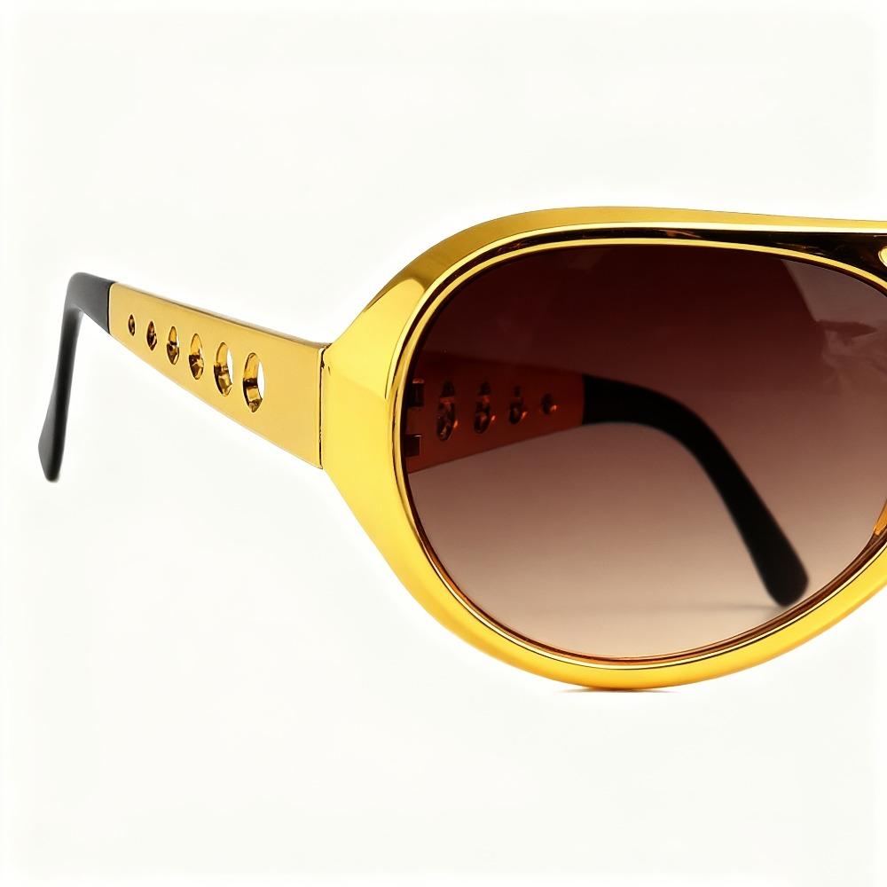 1 Pair of Hawaiian Party Glasses, Elvis Presley Glasses, Funny Costume Accessories, Very Suitable for Weddings, Birthdays, Dances and Theme Events