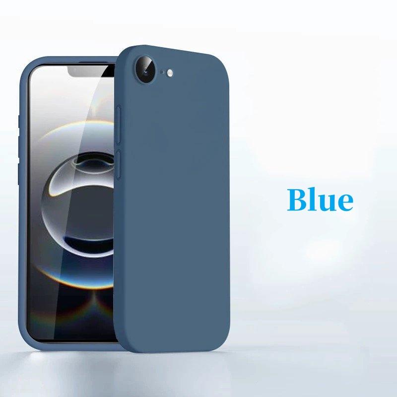 Для чехла iPhone 17e iPhone 17e 16e SE 2026 SE3 Чехол Coque Funda Мягкий Оригинальный Жидкий Силикон Защита Камеры Чехол iPhone 17e