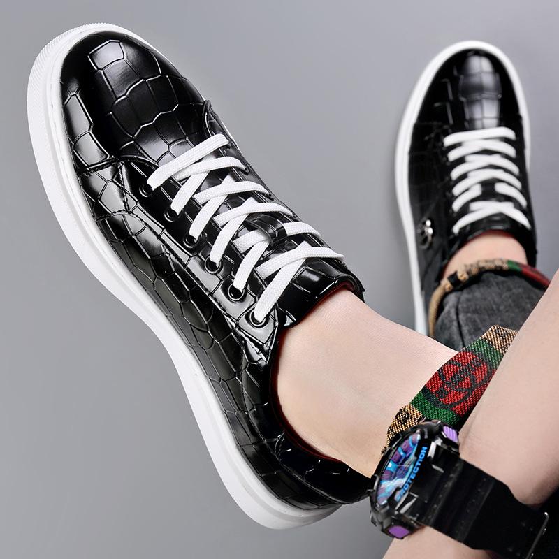 Spring board shoes men's shoes large size fashion casual shoes sports running platform shoes