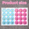 ABJI-48 Pieces Gender Reveal Stickers Games Team Boy & Team Girl Perfect Gender Reveal Party Supplies Boy And Girl Stickers