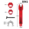 14 In 1 Installer Flume Wrench Kitchen Sink Faucet Spanner Bathroom Water Heater Key Plumbing Installation Hand Repair Tools