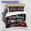 3pcs Duvet Cover Set (1*Duvet Cover + 2*Pillowcase, Without Core),Liverpool F.C Print Bedding Set, Bedroom Decor, All‑Season, Birthday Gift