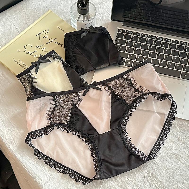 Женское новое высококачественное атласное кружевное нижнее белье Pure Desire с низкой талией и подъемом бедер