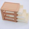 Yousheng Desktop Storage Drawer Ящик для хранения вещей Большая вместимость 3-слойный дизайн Штабелируемые ящики Органайзер Косметичка