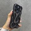 Новый чехол для телефона с 3D-рисунком пламени для iPhone 16 11 12 13 14 15 ProMax Plus Модный полый тонкий ударопрочный защитный мягкий чехол
