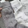 Новые дышащие балетные носки Miu Style Bow — женские, средней высоты, милый японский дизайн с ворсом на весну и осень