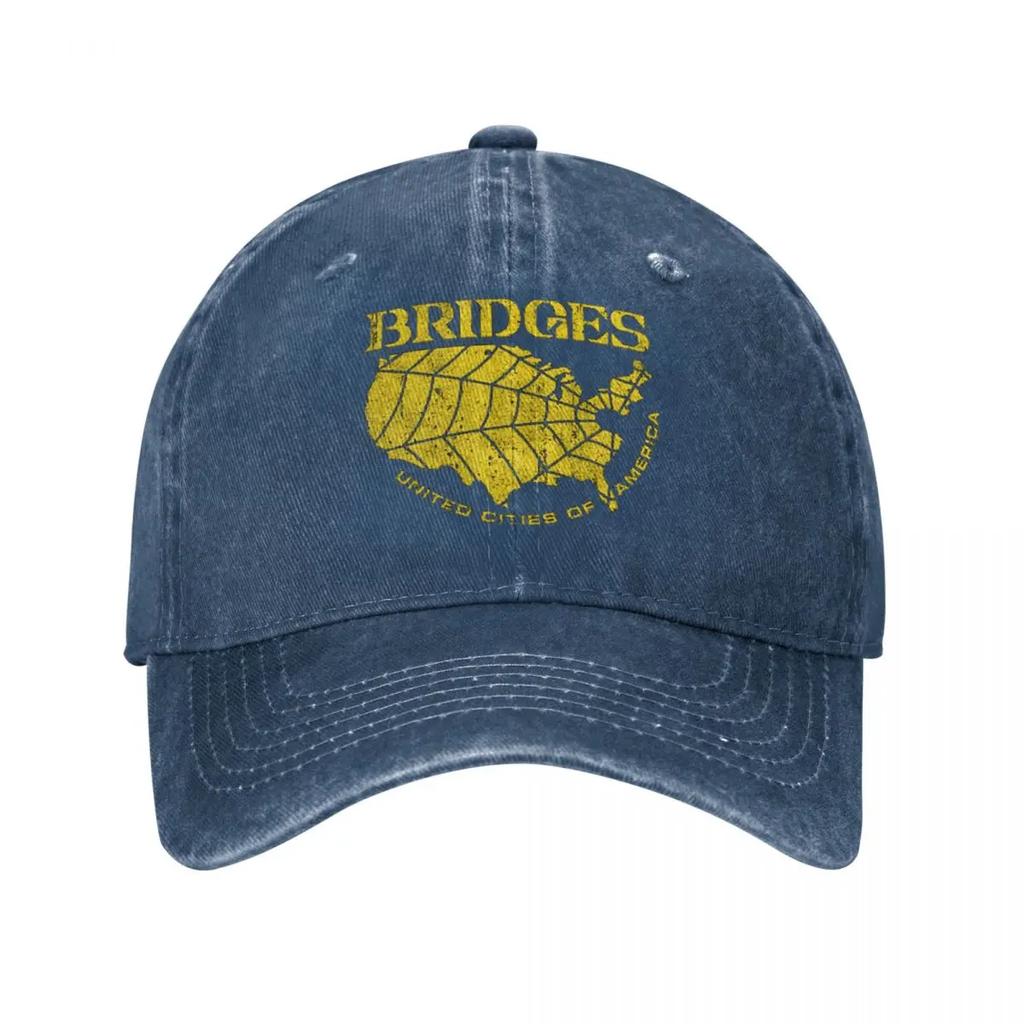Vintage Death Stranding Bridges UCA Baseball Cap Unisex Style Distressed Washed Snapback Hat Outdoor Workouts Caps Hat