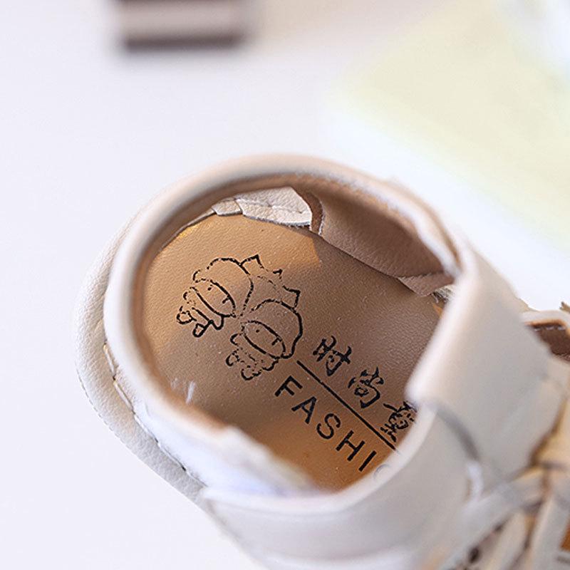 Сумка для девочки Сандалии на голову Летние Называемые туфли 0-1-2 года Мягкая подошва Милые детские туфли Детские туфли принцессы