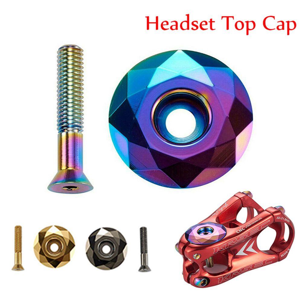 Cycling Accessories Road Bike MTB Bicycle Headset Bicycle Bowl Cover Bike Stem Cap Fork Top Cap
