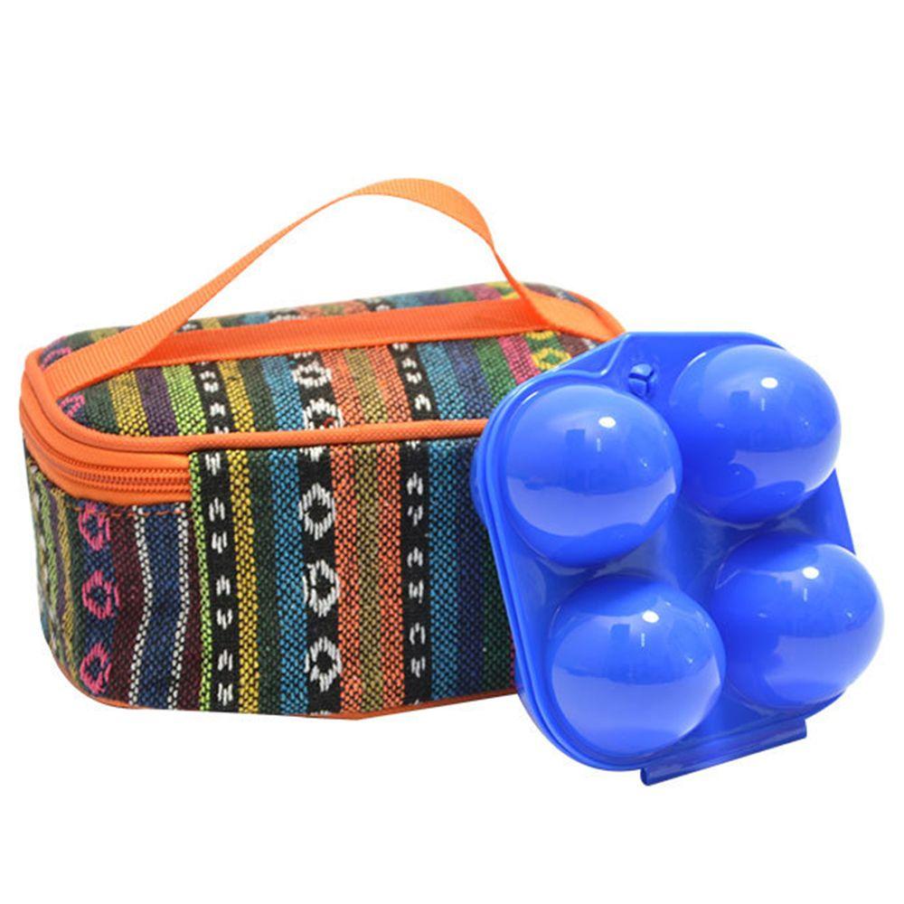 2/4 Grids Camping Containers Holder Portable Organizer Case Egg Tray Egg Storage Box