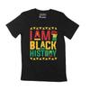 Men's T-Shirt I Am Black History Month BLM Vintage Apparel Gift
