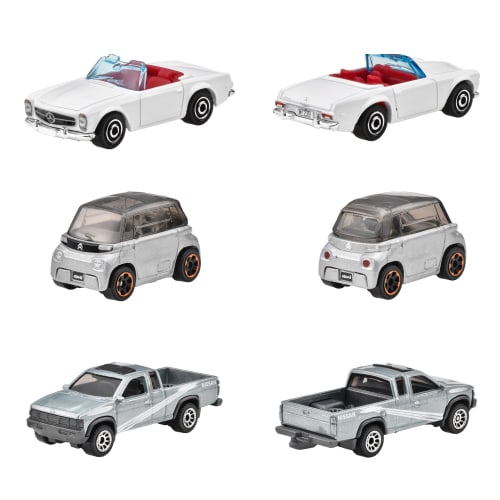 Matchbox Basic Cars J Assortment Vehicle Toy Mini Cars, 24-Car Set, Box Sold, Ages 3 and Up, 98BJ-30782