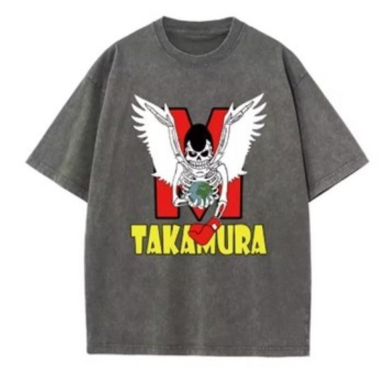 T-shirt Ippo Takamura Skull Cartoon Animation MMA Boxing Muay Thai Kickboxing Print 3D Training Short Sleeve Fitness Gym Workout Sport Unisex