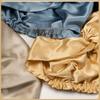 Mulberry Silk Double-Layer Pleated Sleep Cap for Hair Protection