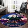 Customizable H-Hocus Pocus Round Non-Slip Carpet - Ideal for Garden, Picnic, Office, Perfect for Decoration, Suitable For All Seasons