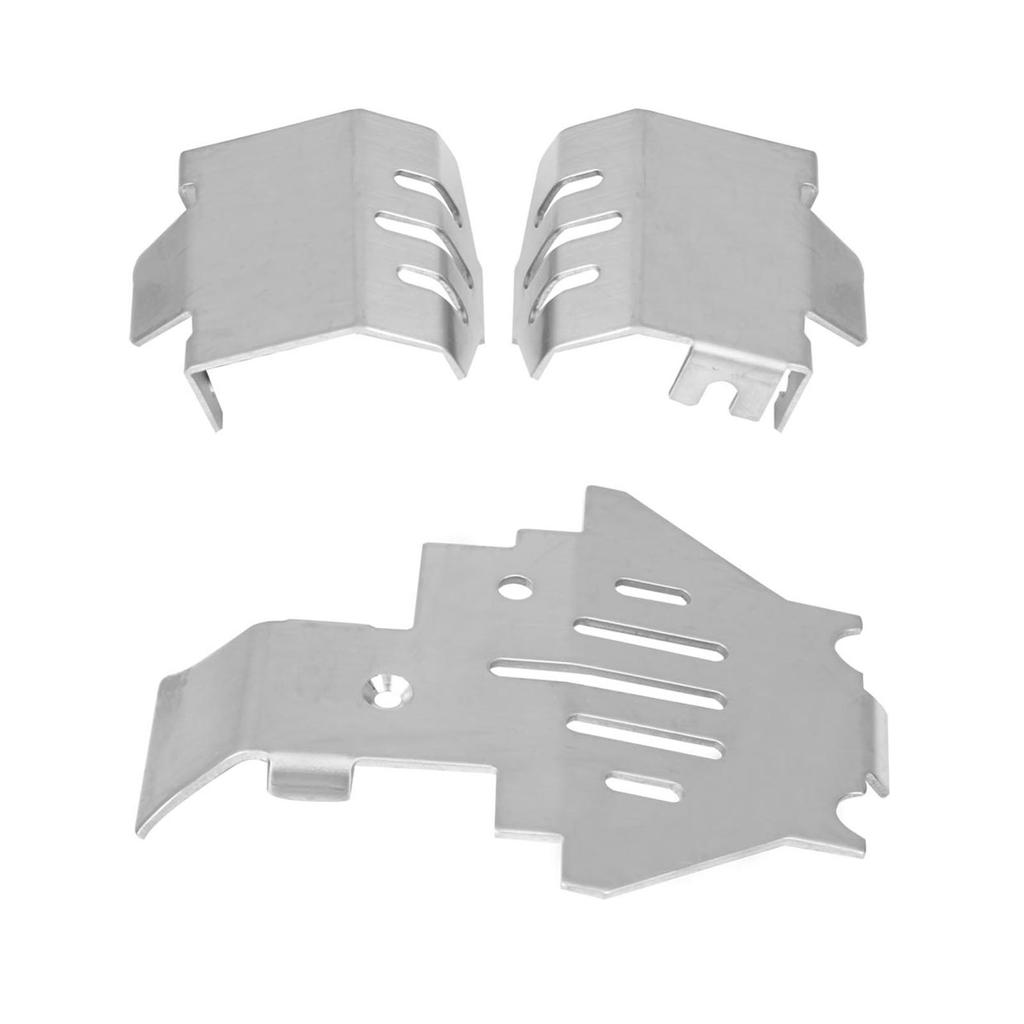 5 шт. защитная пластина из нержавеющей стали для шасси Traxxas TRX-4 82056-4 RC Car