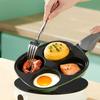 COOKER KING 4 чашки Сковорода для жарки яиц Антипригарная алюминиевая сковорода для омлета и блинов