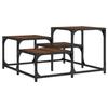 VidaXL Table basse chêne marron 68x68x40 cm bois d'ingénierie 837751