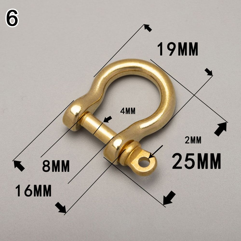 Пряжка для браслета на открытом воздухе, винтовое соединение, соединительный крючок для брелока, твердый карабин, скобы в форме буквы D, кольцо для ключей