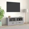 816814 vidaXL TV Cabinet Sonoma Grey 100x35x40 Cm Engineered Wood