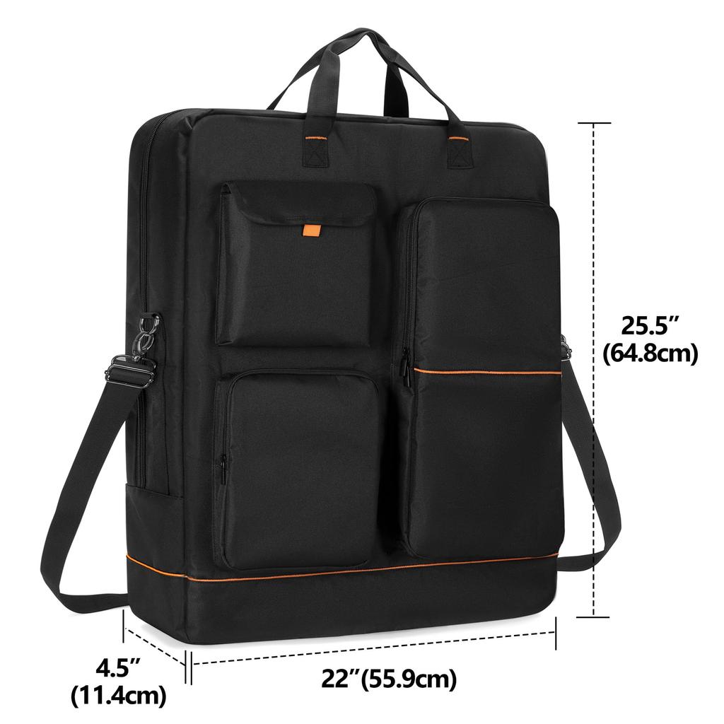 DSLEAF Solar Panel Holds 2 Compatible with Jackery SolarSaga and Anker SOLIX Solar Panel Storage Bag Bag, Panels, 100/200 PS100/PS200,