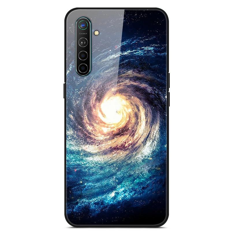 Для OPPO Realme XT Закаленное Стекло Чехол Мягкий Бампер Жесткий Funda Для OPPO Realme 6 Pro Realme X2 XT Чехол для Телефона Realme6 Задняя Крышка