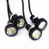 4Pcs LED Car Auto DRL Daytime Running Lights 12V 15W White Backup Lamp Automobiles Reversing Parking Signal Lamp Dome Lights 6