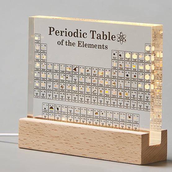 3D Periodic Table Model: Chemistry Teacher's Creative Desktop Ornament & Junior High School Educational Gift.
