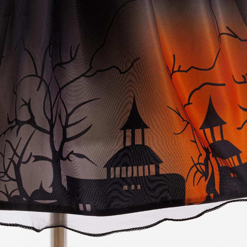 Хэллоуинское бальное платье, костюм ведьмы для косплея