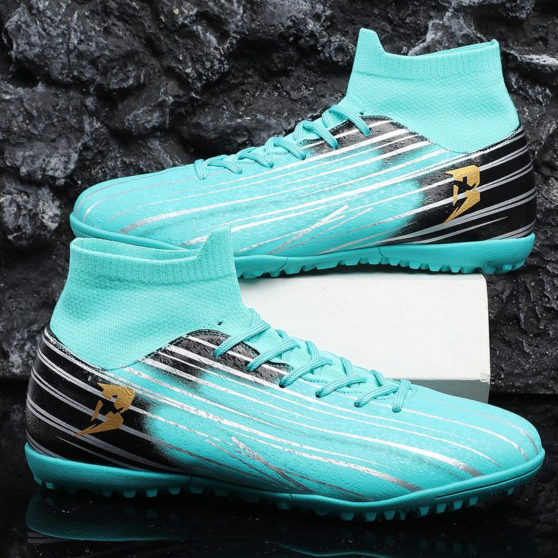 2024 Мужские футбольные бутсы большого размера Сверхлегкие футбольные бутсы для мальчиков Кроссовки Нескользящие футбольные бутсы AG/TF Ботильоны унисекс