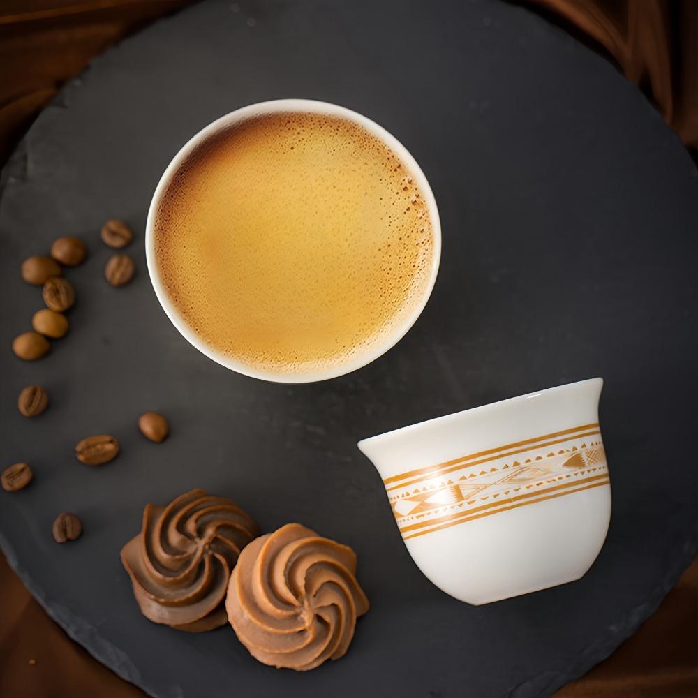 Керамическая кофейная чашка, чайная чашка, белый фарфор, простой, изысканный, экзотический стиль, высокое качество, для офиса, дома, дегустационная чашка, подходит для подарков