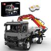 Mould King 19016 Truck Crane Building Set, APPRemote Engineering Truck Building Kit, City Mobile Crane Model Set, Ideal for Kids and Adult Collectors