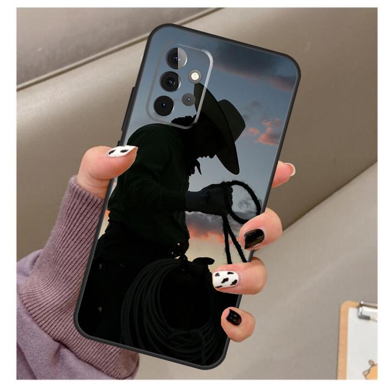 Ковбойский чехол для Samsung Galaxy A56 A16 A26 A36 A06 A52 A53 A33 A13 A34 A54 A14 A15 A35 A55 A22 A32