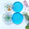 Resin Silicone Molds Coaster Epoxy Molds Resin Casting Molds for Making Coasters DIY Resin Artwork