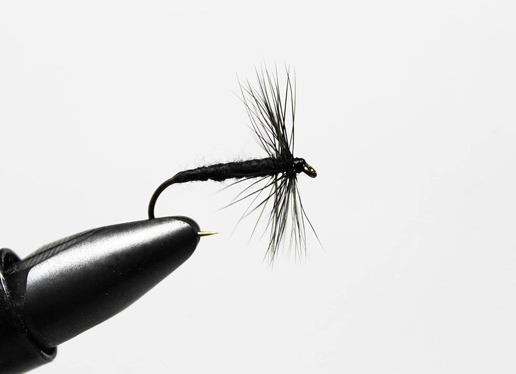 Набор нахлыстовых мушек Tenkara Regular, 12 шт., чернила, #10