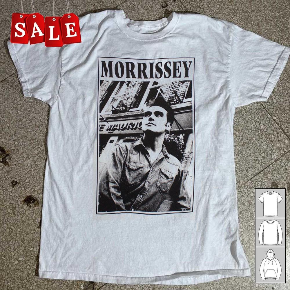 New Morrissey BampW Gift For Fans Unisex S-5XL Shirt UK241