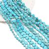 Synthetic Blue Turquoise DIY Jewelry Twisted and Special-Shaped Beads with Abacus and Animal Spacer Styles